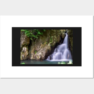 Waterfalls in the forest Posters and Art